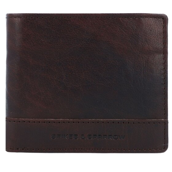 Spikes & Sparrow Geldbörse RFID Leder 11 cm Spikes & Sparrow Geldbörse RFID Leder 11 cm