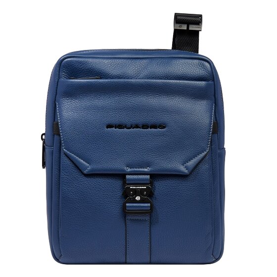 Piquadro Than Umhängetasche RFID Schutz Leder 22 cm