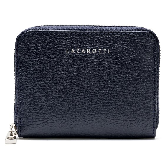 Lazarotti Milano Leather Geldbörse Leder 13,5 cm