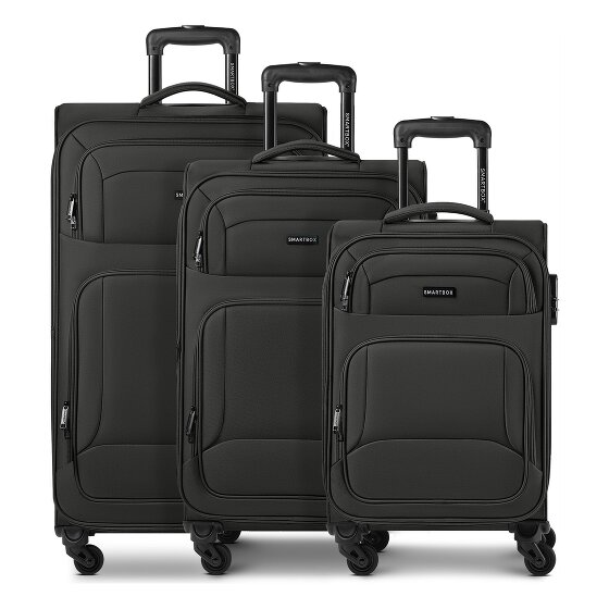 Smartbox Edition 04 4 Rollen Kofferset 3-teilig mit Dehnfalte