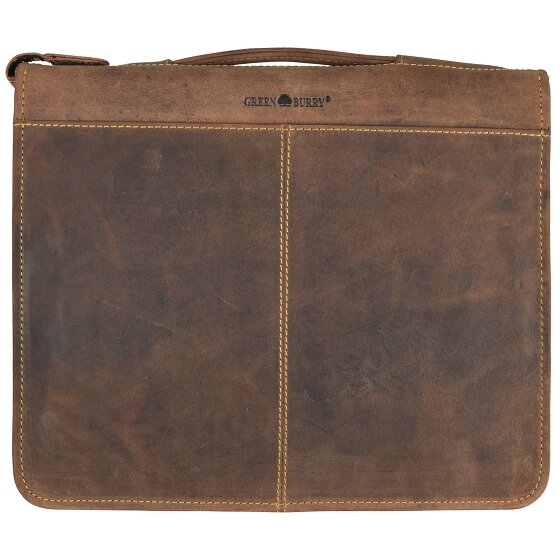 Greenburry Vintage Ringmappe Leder 29 cm