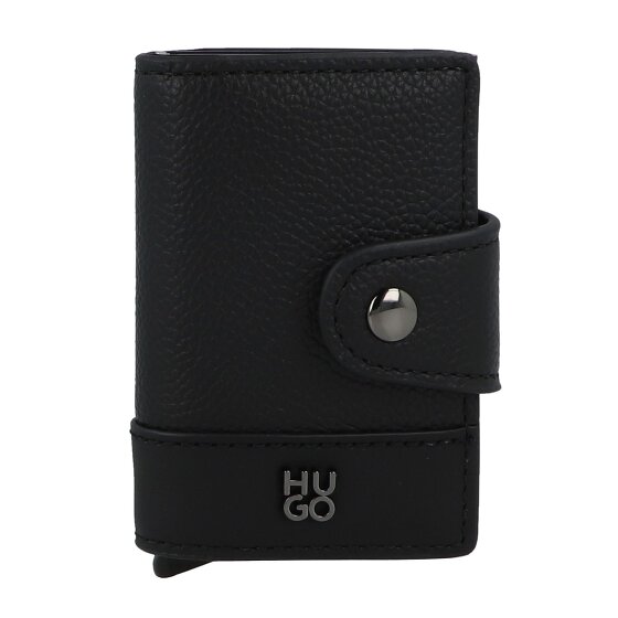 Hugo Quantic Kreditkartenetui RFID Schutz Leder 6.5 cm