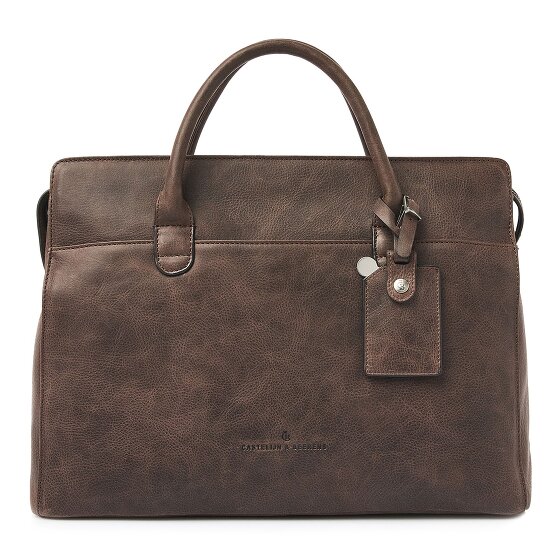 Castelijn & Beerens Carisma Shopper Tasche RFID Schutz Leder 41 cm Laptopfach