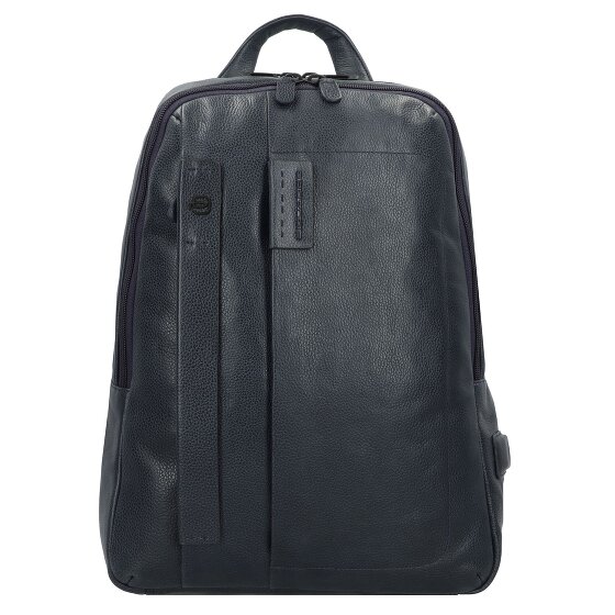Piquadro P15S Business-Rucksack Leder 42 cm Laptopfach
