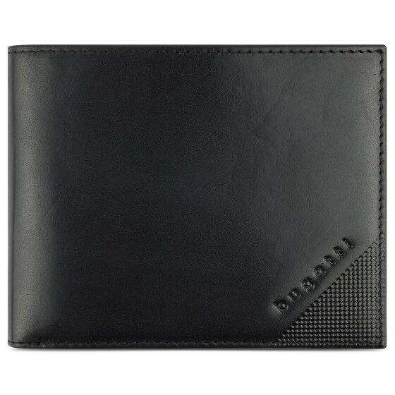bugatti Nobile Geldbörse RFID Schutz Leder 12 cm
