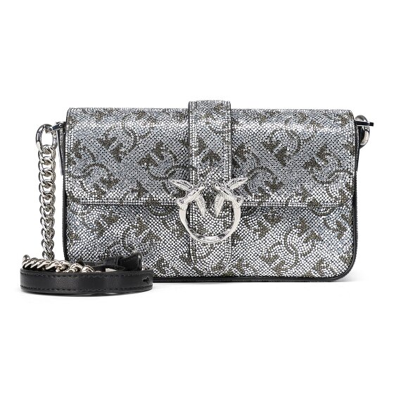 PINKO Love One Umhängetasche Leder 18 cm