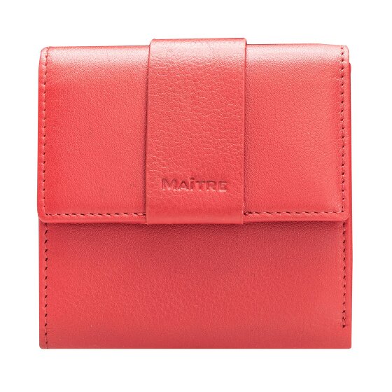 Maître Kirschroth Dalene Geldbörse RFID Schutz Leder 10 cm