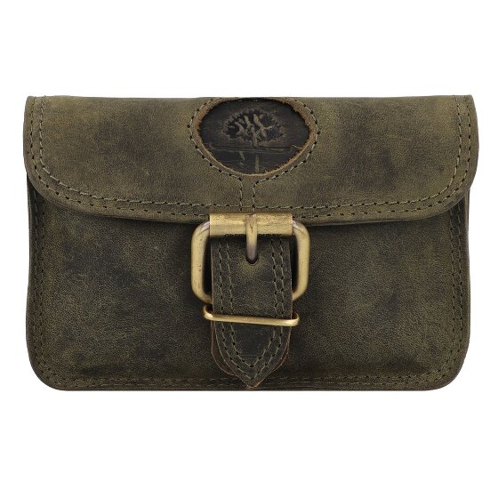 Greenburry Vintage Gürteltasche Leder 13 cm
