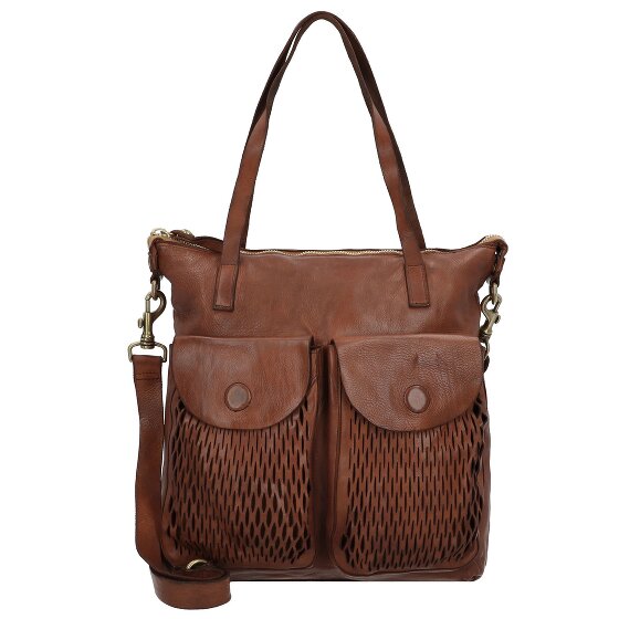 Campomaggi Schultertasche Leder 33 cm