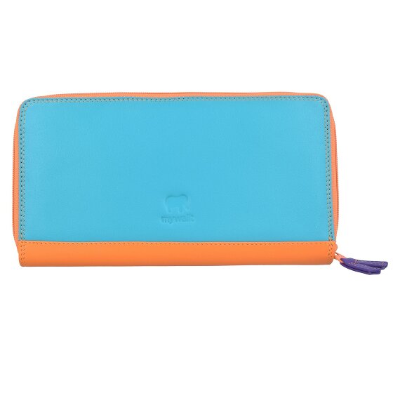 Mywalit Medium Tri-fold Geldbörse I Leder 14 cm