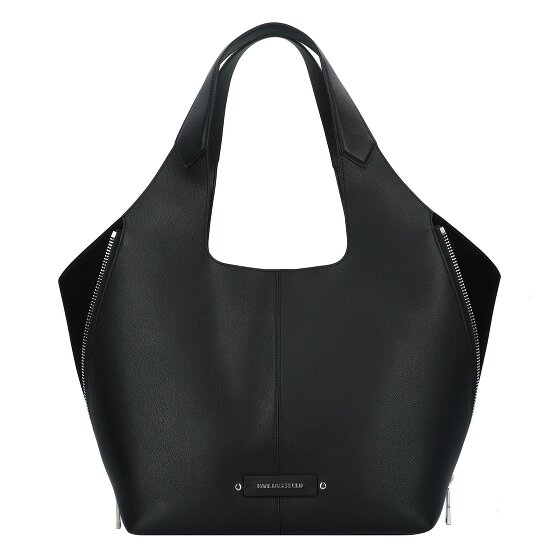 Karl Lagerfeld Hardware Shopper Tasche Leder 34 cm mit Dehnfalte