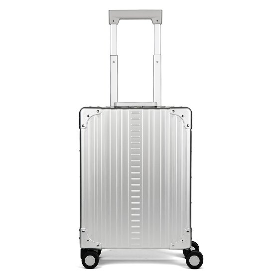 Aleon Business 4-Rollen Kabinentrolley Aluminium 50 cm Laptopfach