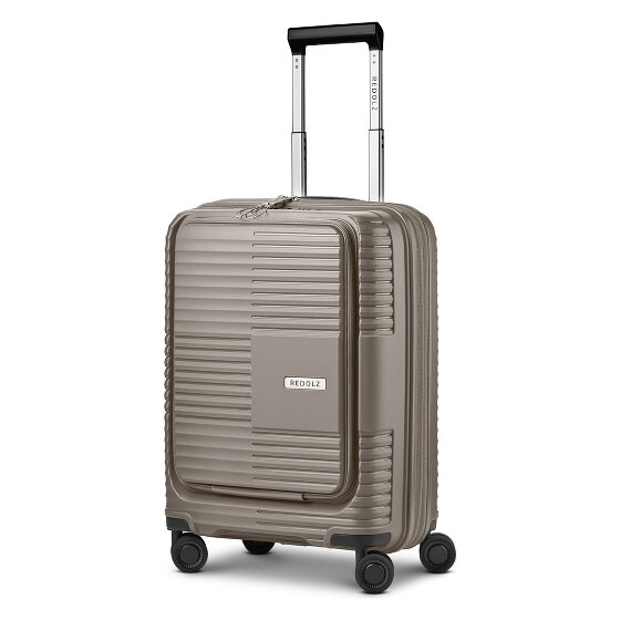 Redolz Essentials 17 2.0 4 Rollen Kabinentrolley 55 cm Laptopfach mit Dehnfalte