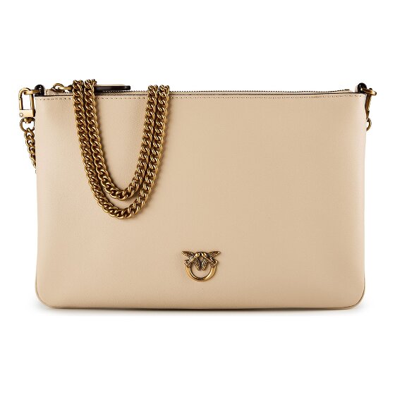 PINKO Flat Clutch Tasche Leder 24 cm