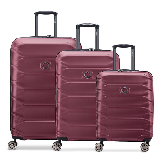 Delsey Paris Meteor 4 Rollen Kofferset 3-teilig mit Dehnfalte