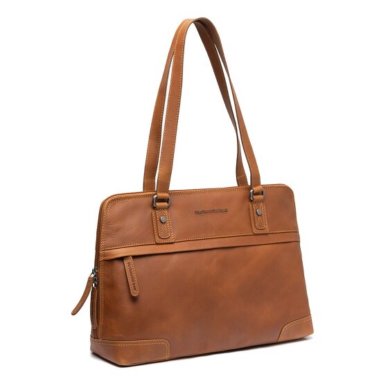 The Chesterfield Brand Branson Schultertasche Leder 37 cm Laptopfach