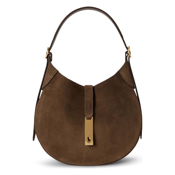 POLO RALPH LAUREN Polo ID Schultertasche Leder 25 cm