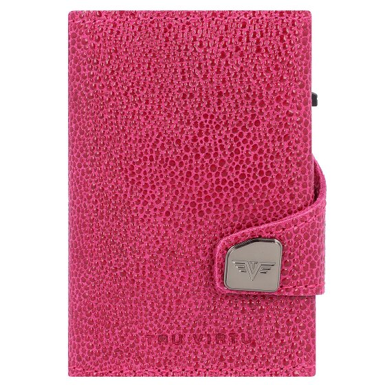 Tru Virtu Click & Slide Kreditkartenetui Geldbörse RFID Leder 6,5 cm