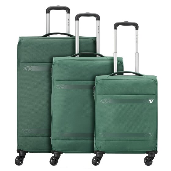 Roncato Jazz 4.0 4 Rollen Kofferset 3-teilig mit Dehnfalte