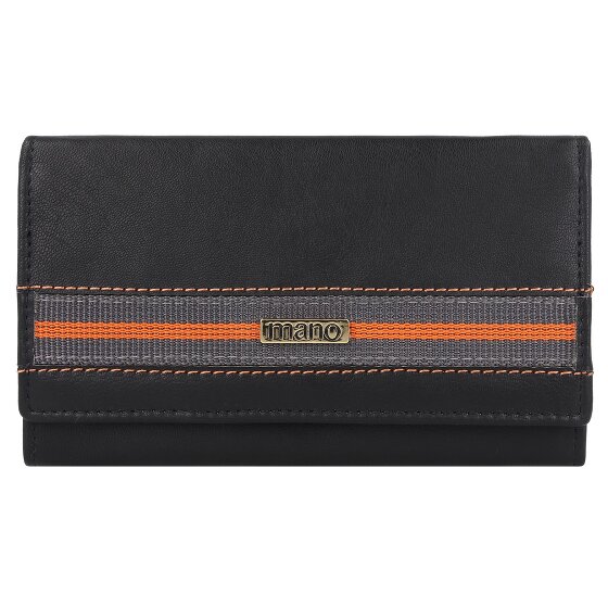 mano Don Leonardo Geldbörse RFID Leder 16 cm