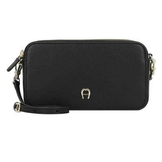 AIGNER Diadora Umhängetasche Leder 19 cm