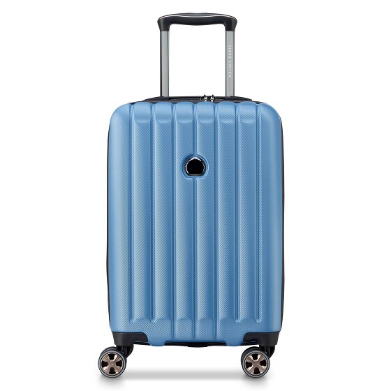 Delsey Paris Longitude 4 Rollen Kabinentrolley 55 cm mit Dehnfalte
