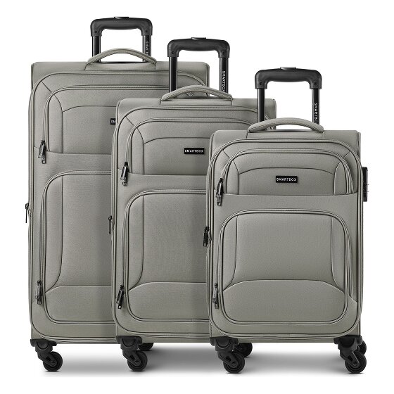 Smartbox Edition 04 4 Rollen Kofferset 3-teilig mit Dehnfalte