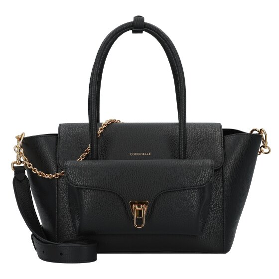 Coccinelle Double Beat Schultertasche Leder 31 cm