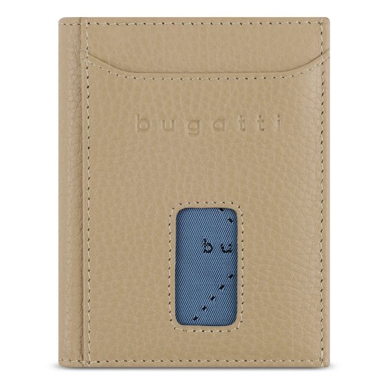 bugatti Secure Slim Geldbörse RFID Schutz Leder 8 cm