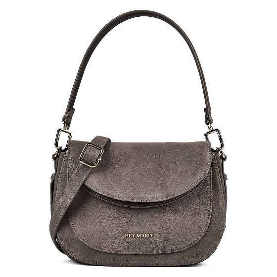 Hey Marly Big Sister Suede Schultertasche S Leder 25 cm