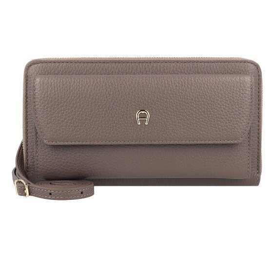 AIGNER Clutch Geldbörse Leder 20 cm