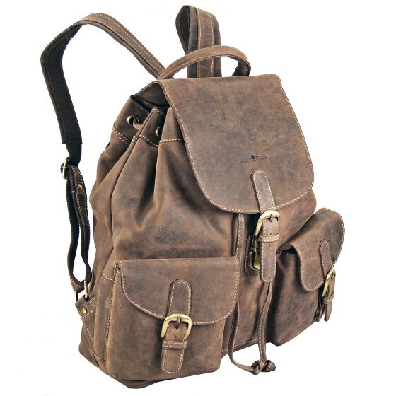 Greenburry Vintage Rucksack Leder 27 cm