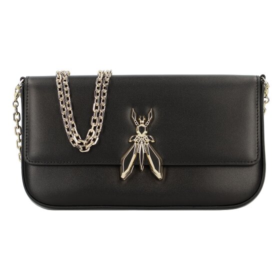 Patrizia Pepe Essential Fly Clutch Tasche Leder 26 cm
