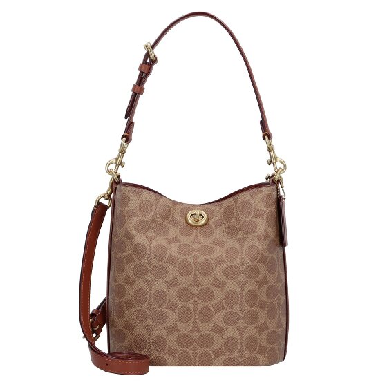 Coach Willow Schultertasche Leder 21 cm