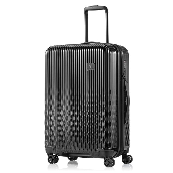 Pack Easy Flow 4 Rollen Trolley M 66 cm mit Dehnfalte Pack Easy Flow 4 Rollen Trolley M 66 cm mit Dehnfalte