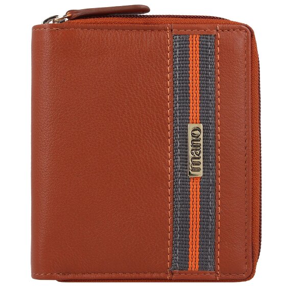 mano Don Leonardo Geldbörse RFID Leder 10 cm