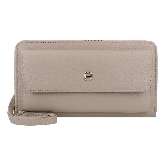 AIGNER Clutch Geldbörse Leder 20 cm