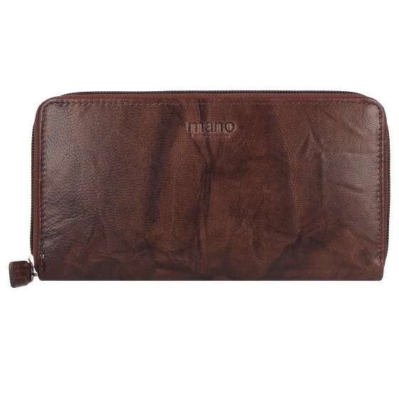 mano Donna Aurona Geldbörse RFID Leder 19 cm mano Donna Aurona Geldbörse RFID Leder 19 cm
