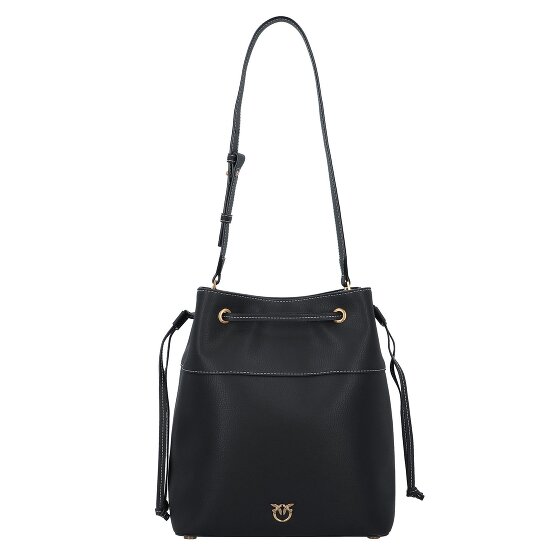 PINKO Secchiello Schultertasche Leder 25 cm