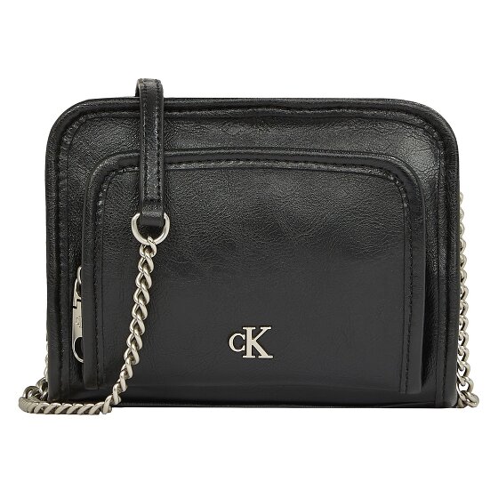 Calvin Klein Jeans Utility Schultertasche Leder 34 cm