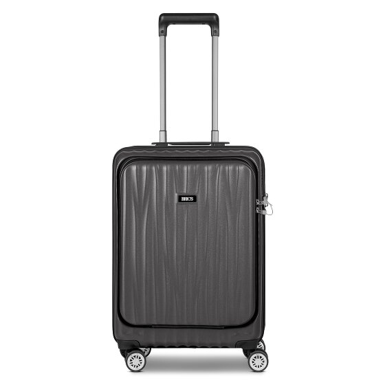 Bric's Cervia 2.0 4 Rollen Kabinentrolley S 55 cm Laptopfach mit Dehnfalte
