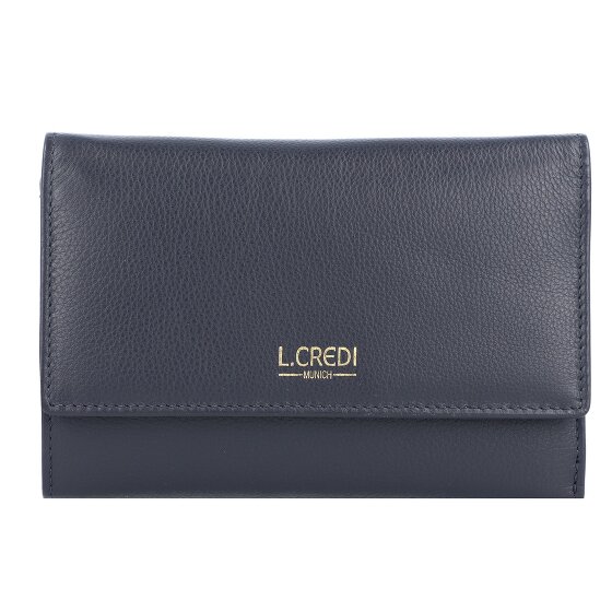 L.Credi Evelyn Geldbörse RFID Leder 14,5 cm