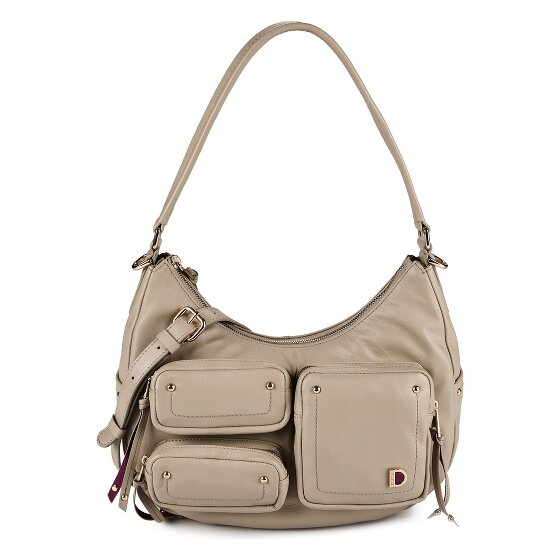 DuDu Pocket Schultertasche Leder 30 cm