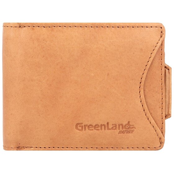 Greenland Nature Geldbörse RFID Schutz Leder 10 cm