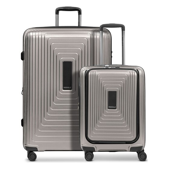 Redolz Essentials 14 4-Rollen Kofferset 2 tlg. Laptopfach mit Dehnfalte