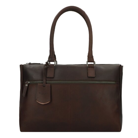 Burkely On the move Shopper Tasche Leder 40 cm Laptopfach