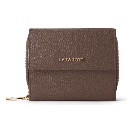 Lazarotti Bologna Leather Zip-Around Geldbörse Leder 12 cm