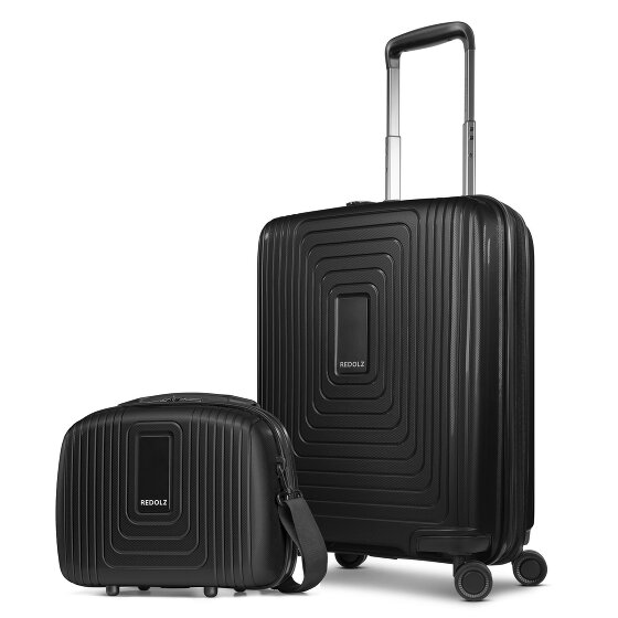 Redolz Essentials 14 Kofferset 2 tlg. Kabinentrolley mit Dehnfalte & Beautycase Redolz Essentials 14 Kofferset 2 tlg. Kabinentrolley mit Dehnfalte & Beautycase
