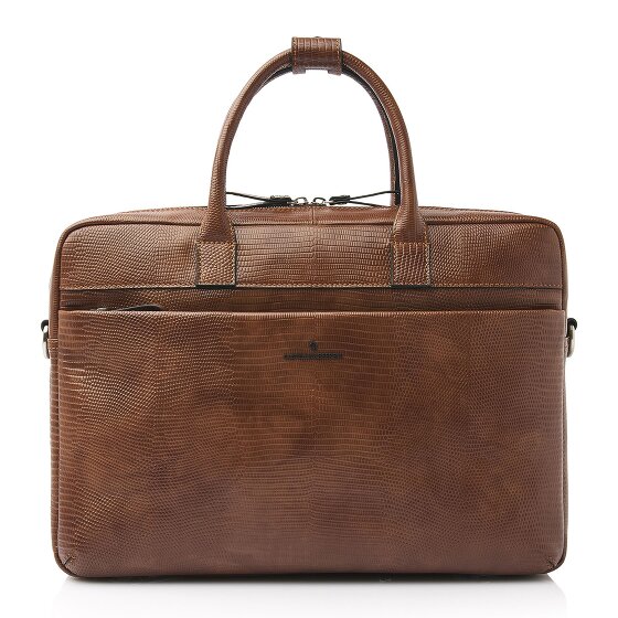Castelijn & Beerens Ilse Handtasche RFID Schutz Leder 41 cm Laptopfach