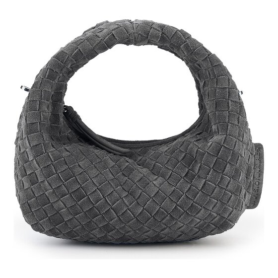 LES VISIONNAIRES Greta Micro weave Handtasche Leder 20 cm